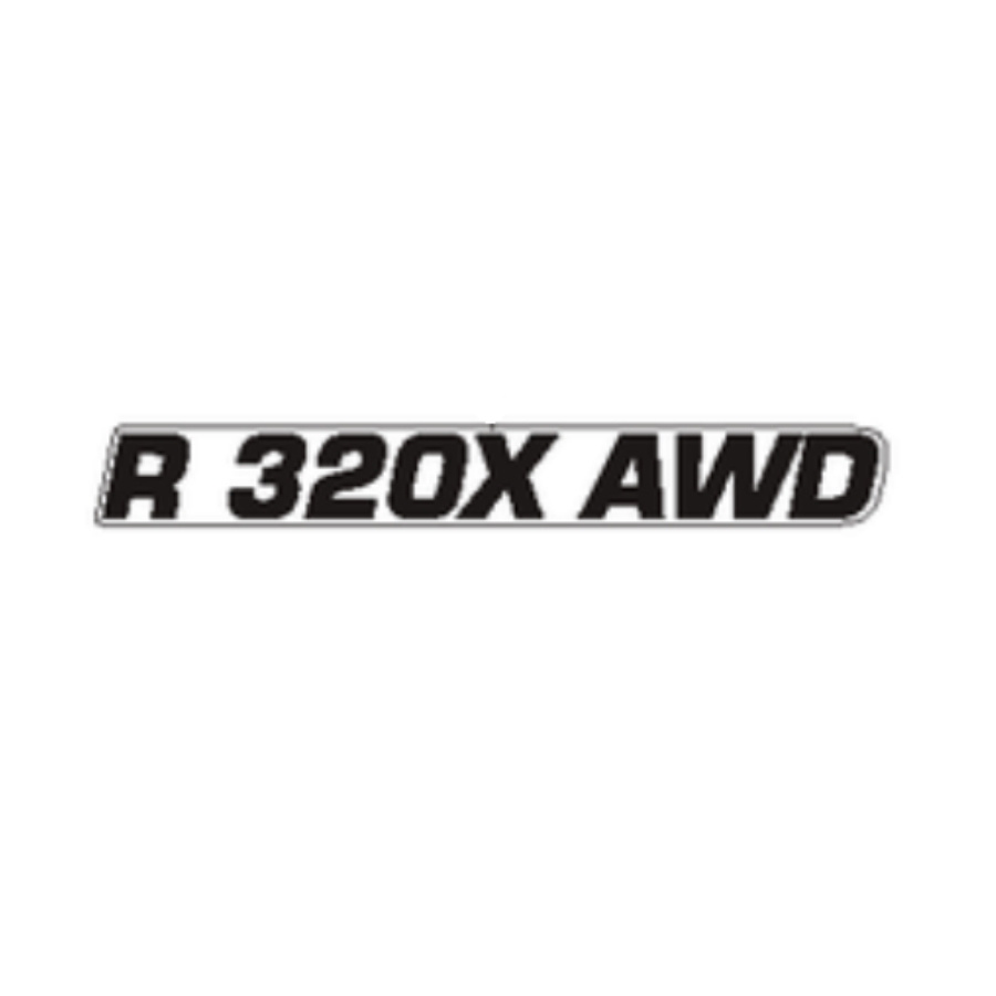 Adesivo per cofano motore r 320x awd