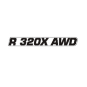 Adesivo per cofano motore r 320x awd Adesivo per cofano motore r 320x awd