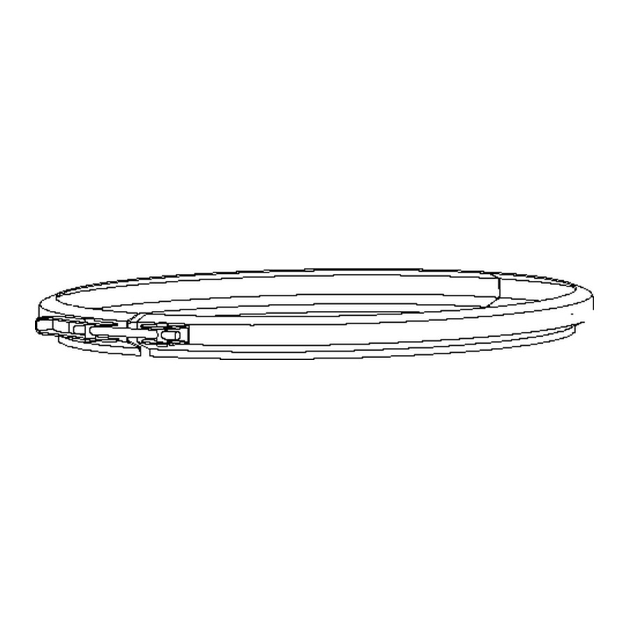 Anello di bloccaggio del tamburo Ø400