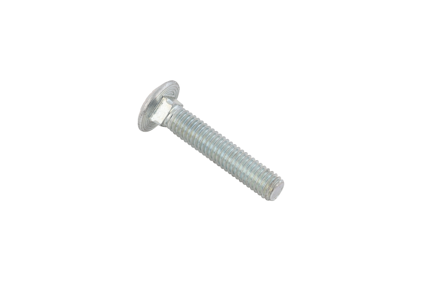 Bullone a testa svasata con collo quadro 3/8-16 x 2,02 pollici gr5 zincato trasparente