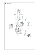 Telaio posteriore grigio scuro 5960248-01 Telaio posteriore grigio scuro 5960248-01