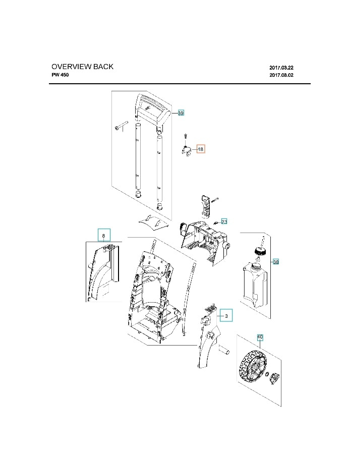 Top Porta Lancia Grigio Scuro 5960264-01