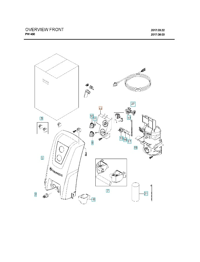 Scatola Interruttori Sp 5960274-01