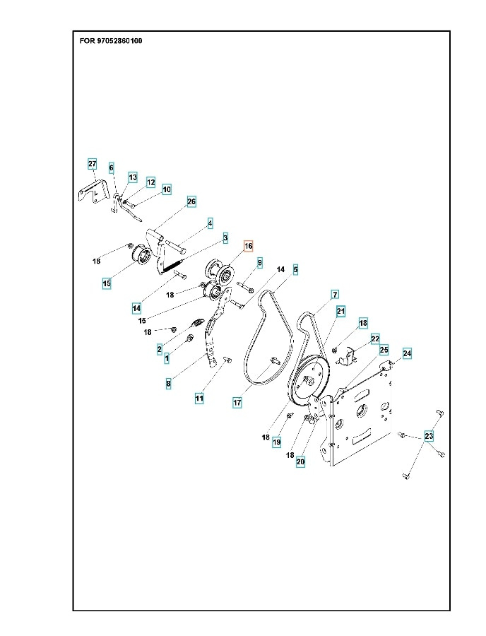 Rondella 11/32 X 11/16 X 14 Ga T