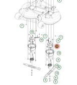 Motore 48V Bldc 900W 5965524-01 Motore 48V Bldc 900W 5965524-01