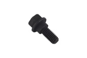 Bullone a testa esagonale con flangia e spalla 5/16-18 x 7/8 pollici gr5 zincato nero Bullone a testa esagonale con flangia e spalla 5/16-18 x 7/8 pollici gr5 zincato nero