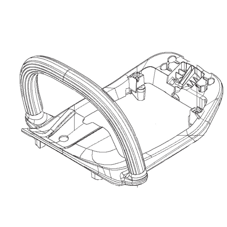 Maniglia anteriore 522Hd