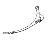 Baffle 108 Cm Piatto Di Taglio Destro 5972524-02 Baffle 108 Cm Piatto Di Taglio Destro 5972524-02