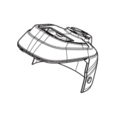 Copri piantone sterzo superiore P520 Copri piantone sterzo superiore P520