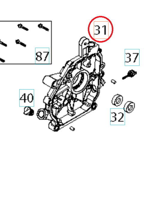 Copertura del cilindro Copertura del cilindro
