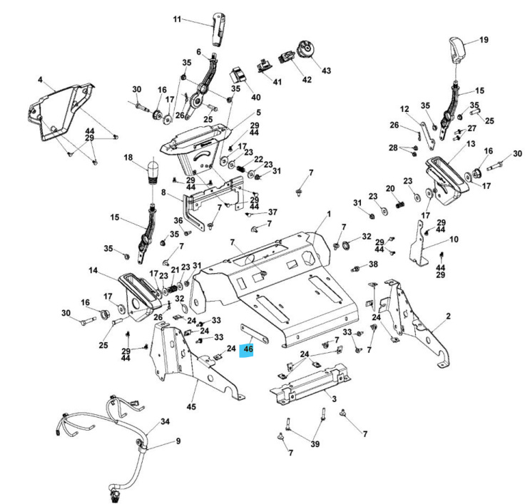 Deflettore del paracadute di rinforzo Cavo Su