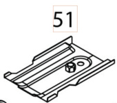 Perno Mtg corpo farfallato scudo Perno Mtg corpo farfallato scudo