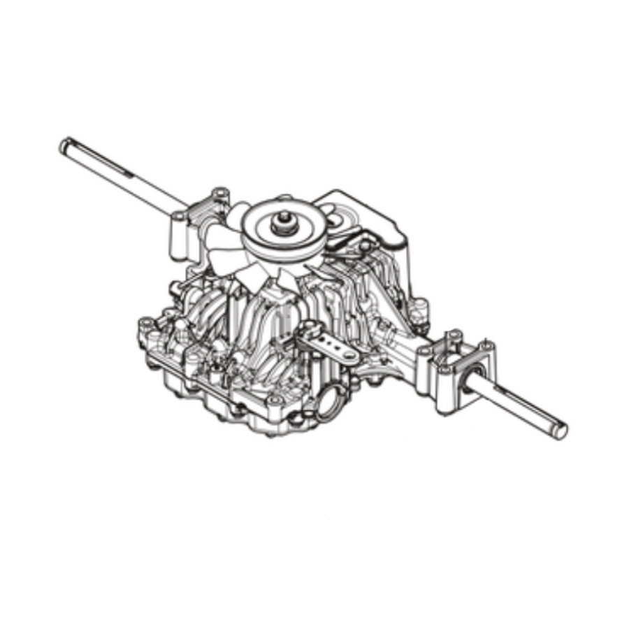 Trasmissione idrostatica T2 T2-BCBE-3X3C-1UX1