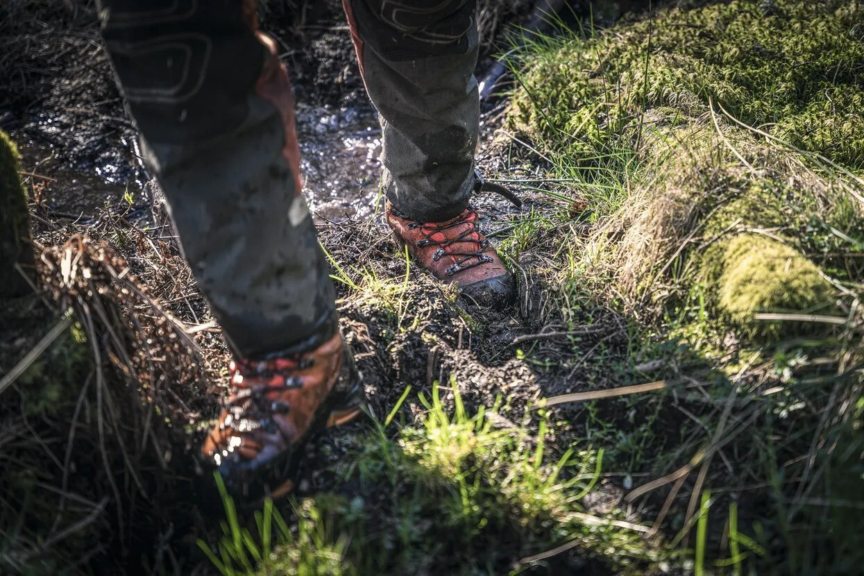 Scarpone in pelle con protezione antitaglio Husqvarna Technical