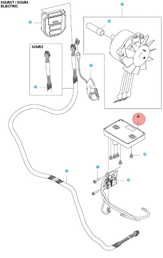 Kit unità di controllo fila Bc 5976695-01