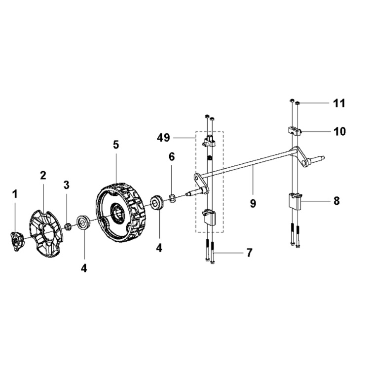 Kit Supporto Assale Anteriore #210020 5976810-01