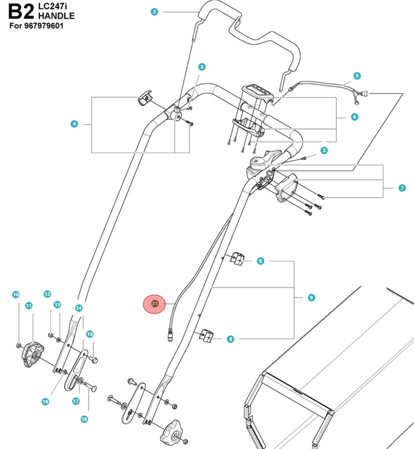 Cavo Awg26 1020Mm 5976887-01