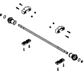 Set Assale Posteriore Assale 5985133-01 Set Assale Posteriore Assale 5985133-01