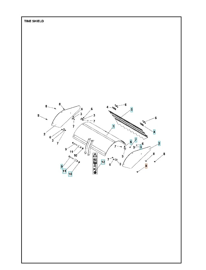 Vite H Spalla dentellata X 12 5986754-01