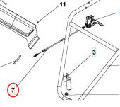 Cavo Di Accoppiamento Lg1250 5986764-01 Cavo Di Accoppiamento Lg1250 5986764-01