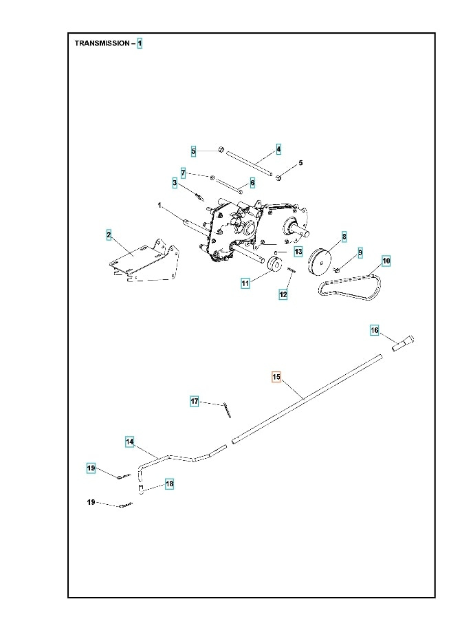 Leva Del Cambio Roto400 Mk2 5986778-01