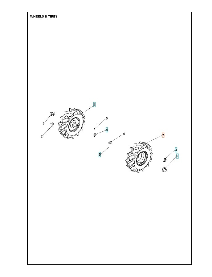 Ruota Sinistra 3.50X6 5986783-01