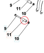 Distanziatore 5986803-01 Distanziatore 5986803-01