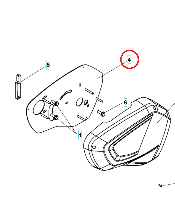 Piastra Di Copertura In Acciaio 5986806-01