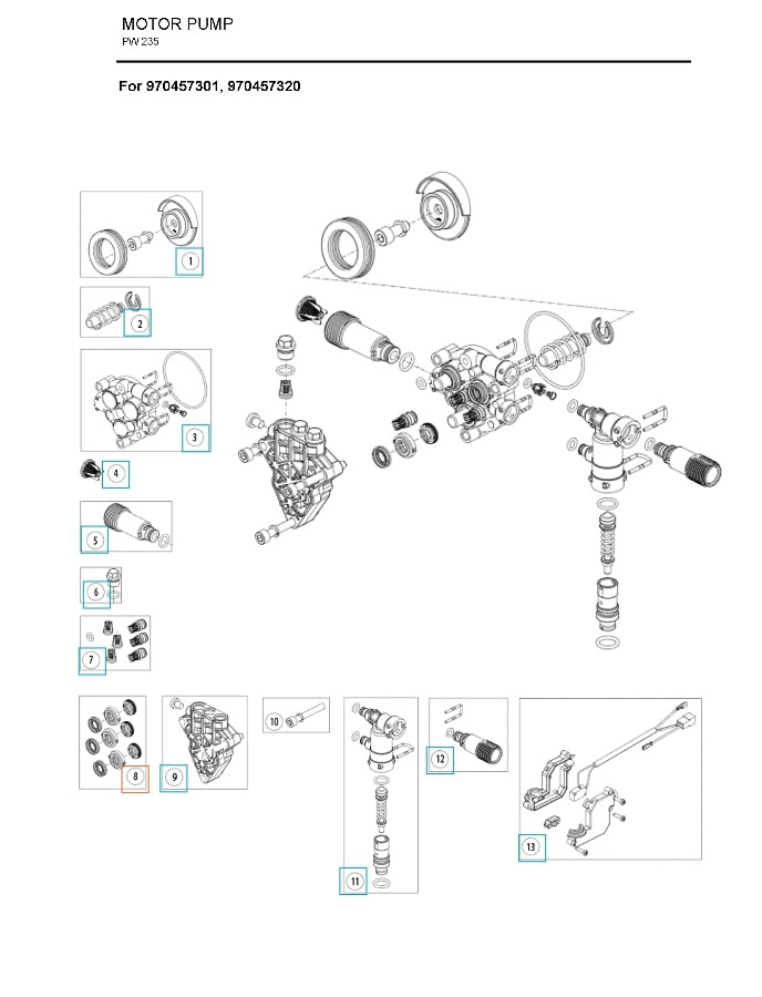 Kit Acqua Collare Di Spinta 5986841-34