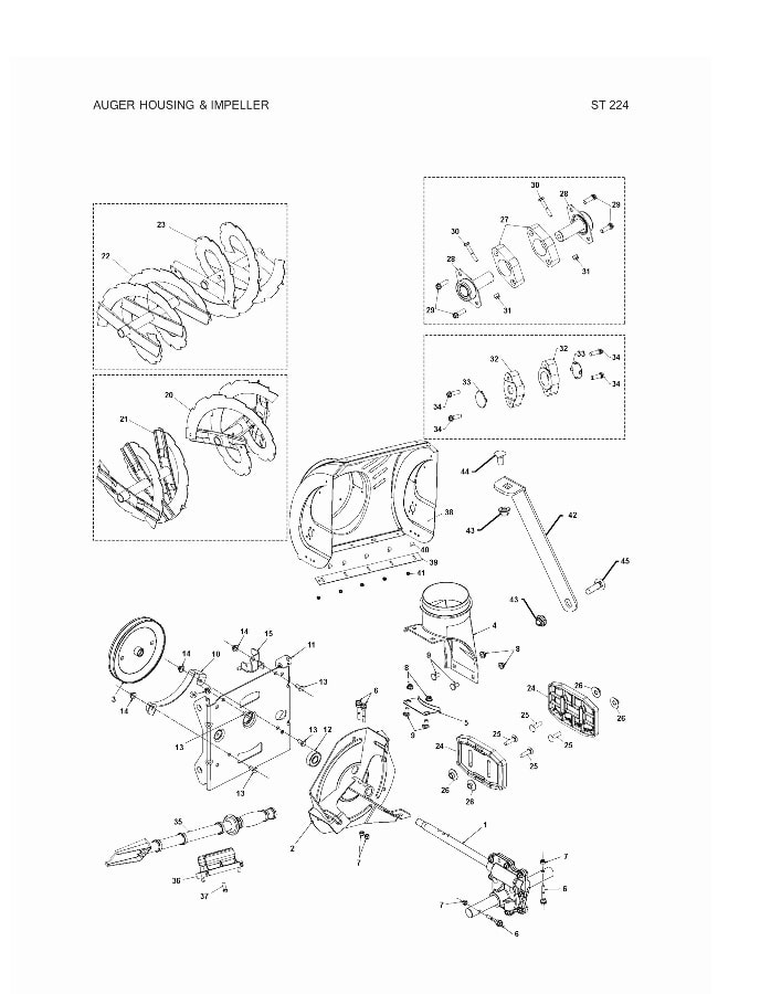 Kit di manutenzione per cambio in alluminio - Bol