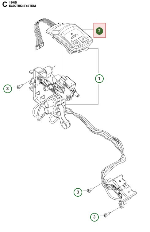 Kit tastiera con cablaggio