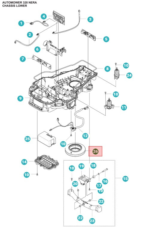 Sistema Di Taglio A Soffietto 405x, 415x, Nera