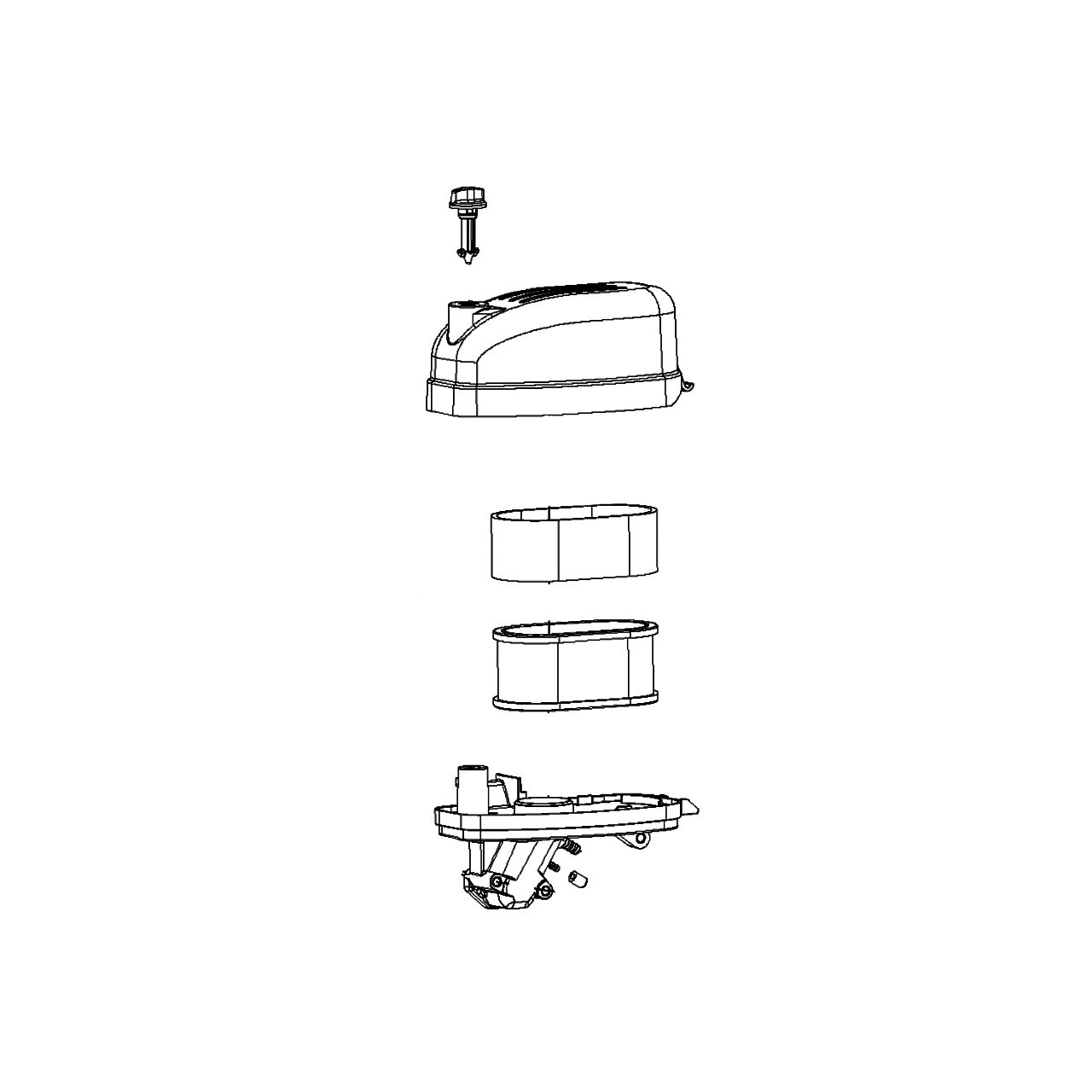 Complessivo filtro aria 5993490-85