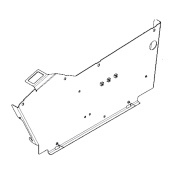 Pannello di controllo lato destro polvere C Pannello di controllo lato destro polvere C