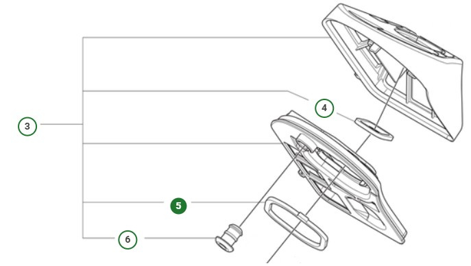 Sigillatura del filtro dell'aria