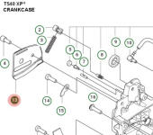 Piastra guida catena 095 Piastra guida catena 095