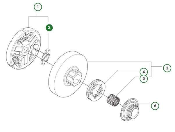 Molla frizione 564XPG