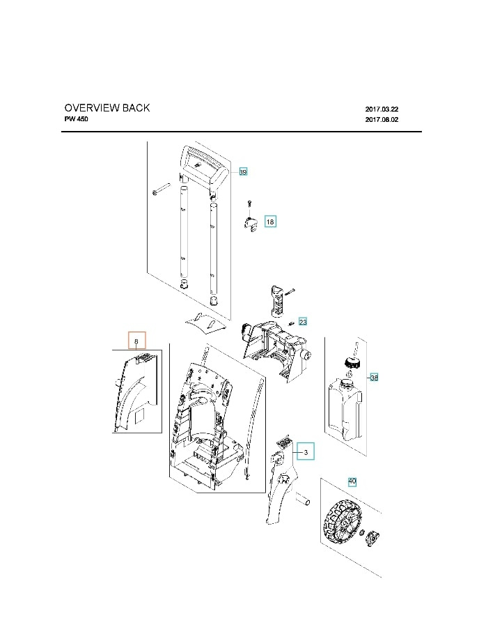 Paraurti Destro Grigio Scuro 5999889-01