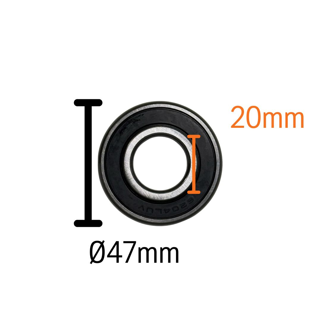 Cuscinetto a sfere 6204-2 Rs