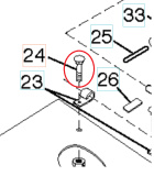Bullone, 1/4-20X1/2 8721404-04 Bullone, 1/4-20X1/2 8721404-04