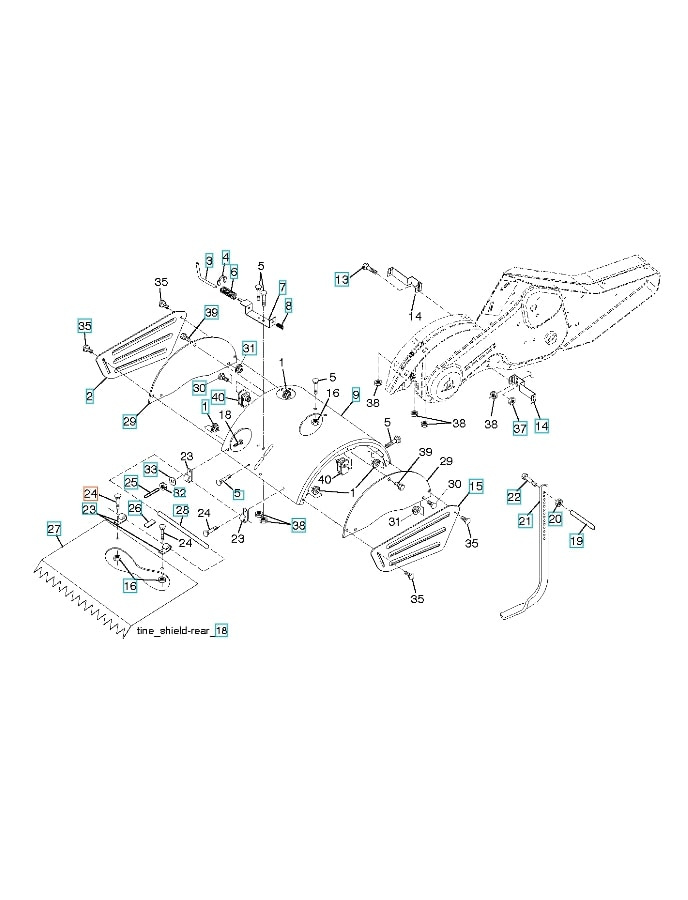 Bullone, 1/4-20X1/2 8721404-04
