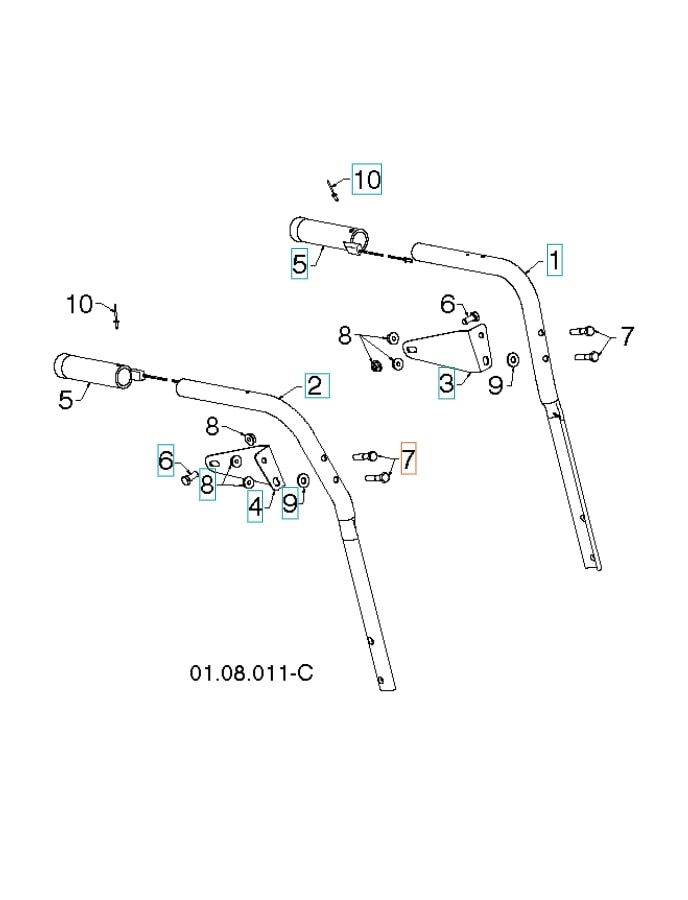 Bullone, 5/16-18X1 1/2 8747805-24